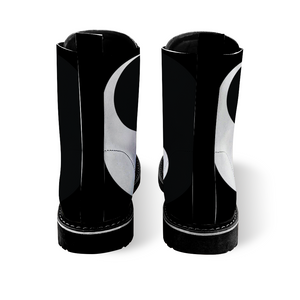 Boots noires  Yin & yang