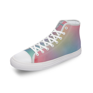 Pastel Sneakers - Oriental Flower - Pastel Watercolor