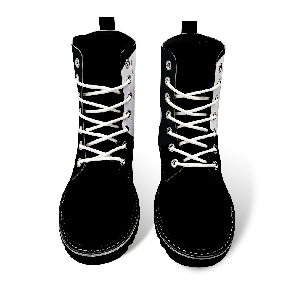 Boots noires  Yin & yang